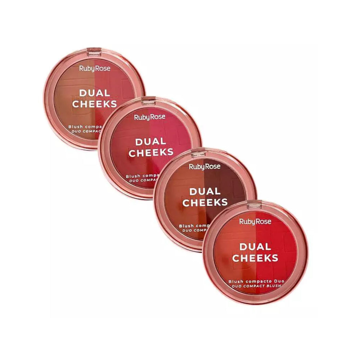 Ruby Se La Rosa Rubor Compacto Dual Cheeks | Línea Rosa Ruby Rose – Yugen Online