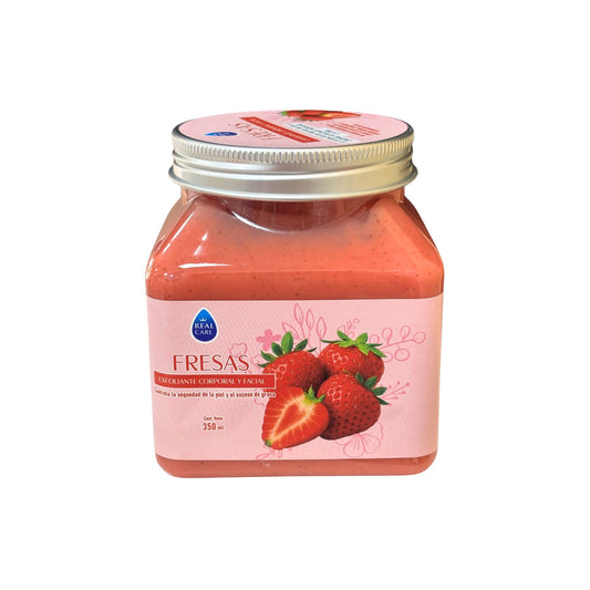 Exfoliante Facial/Corporal Fresas Real Care 350ml