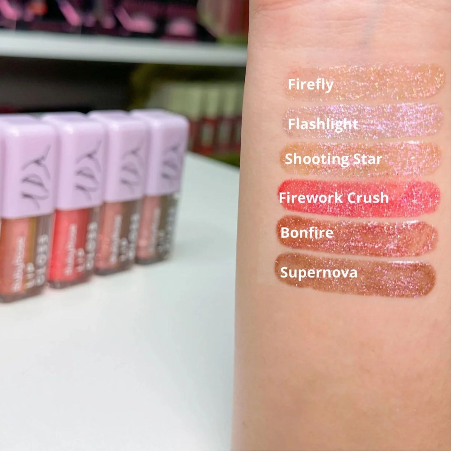 Lip Gloss con Brillo Ruby Rose HB8234