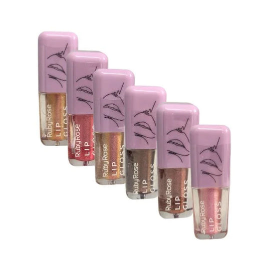 Lip Gloss con Brillo Ruby Rose HB8234