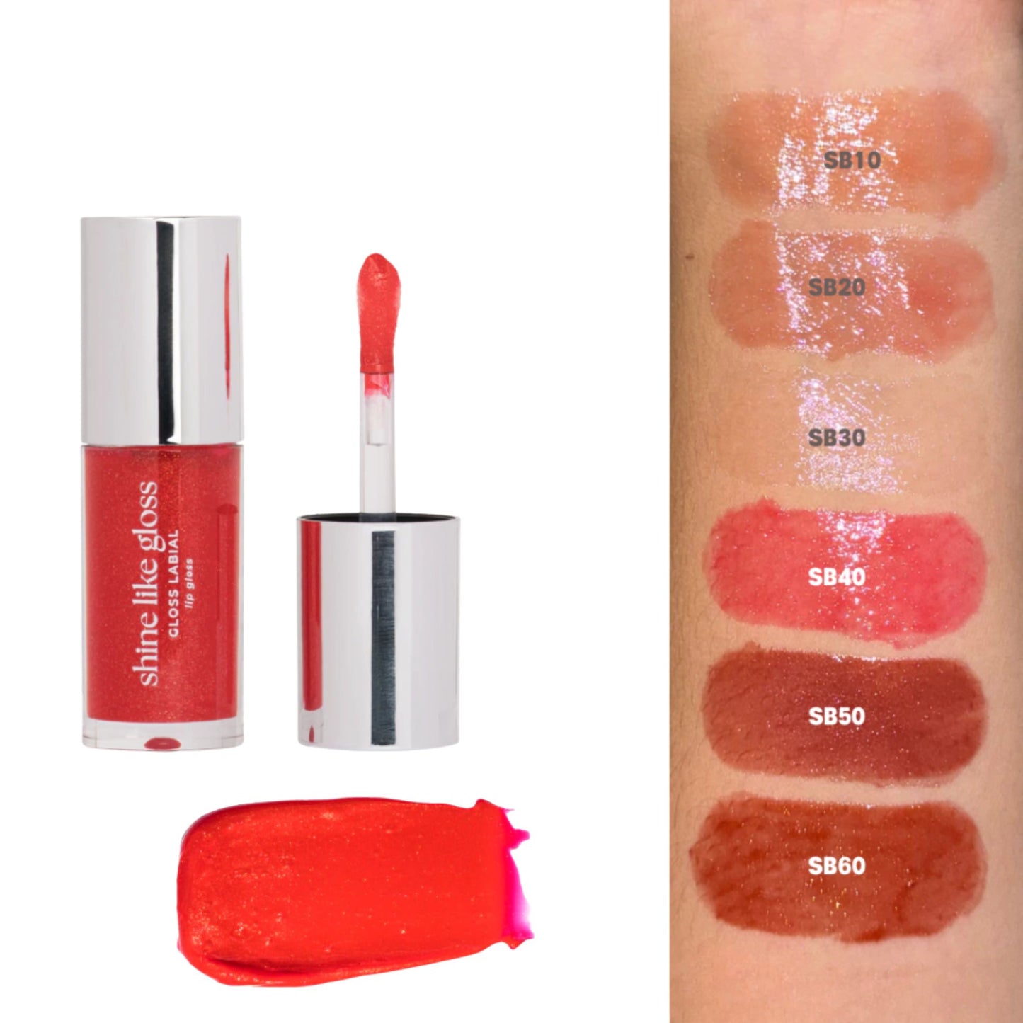 Gloss Labial Shine Blow Ruby Rose HBL6408