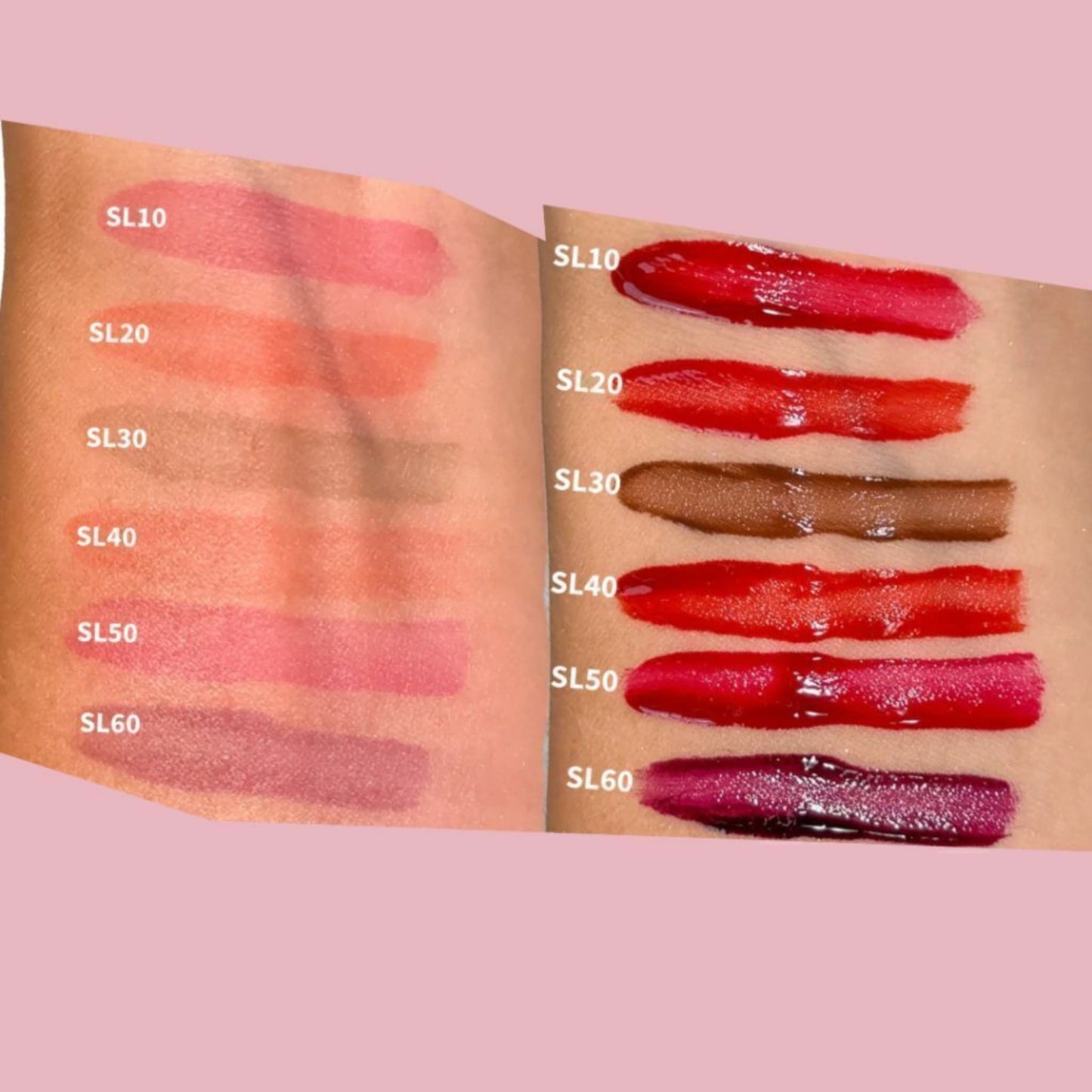 Gloss Tint Shine Ink Línea Rosa Ruby Rose HBL6600