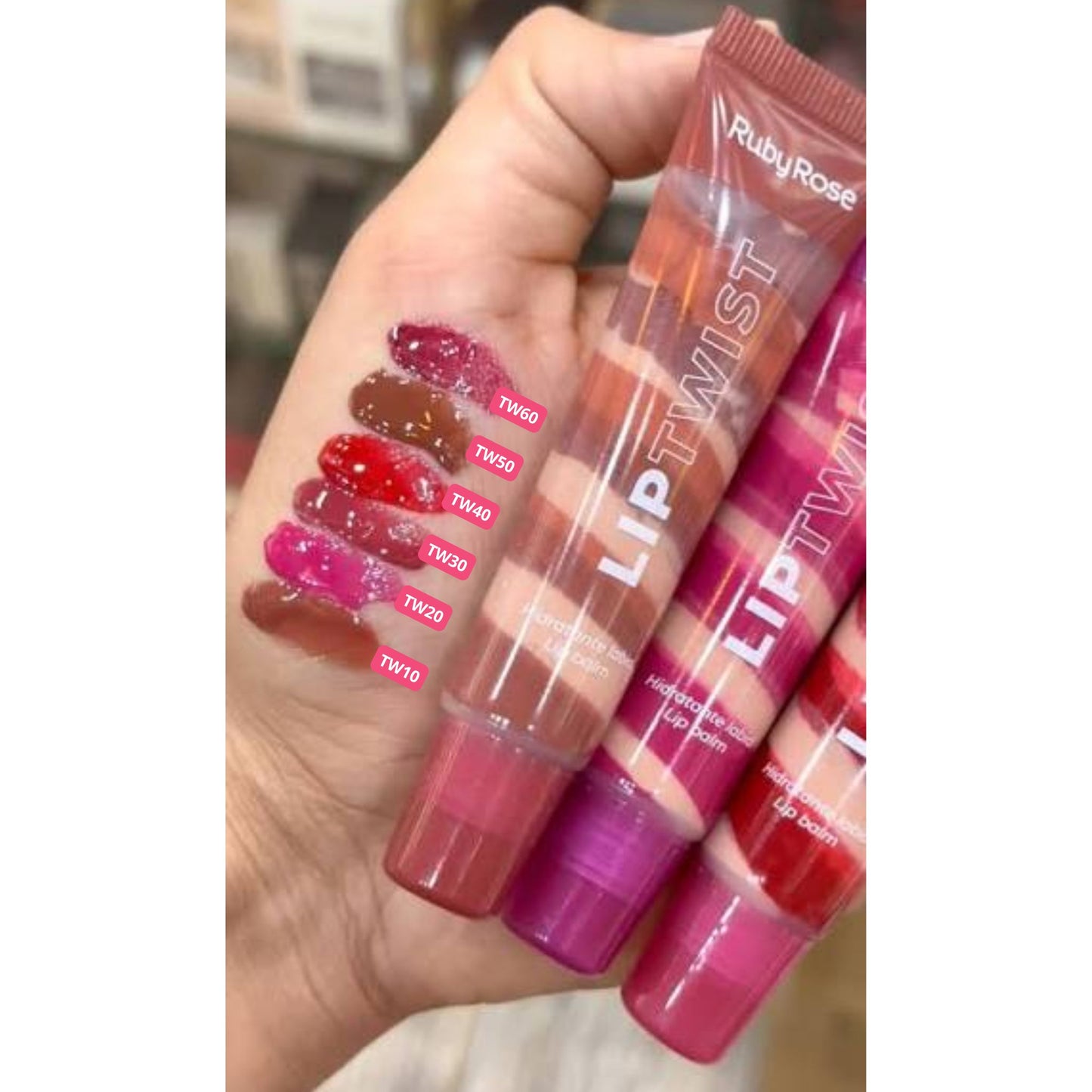 Lip Balm Lip Twist Ruby Rose HBL6529