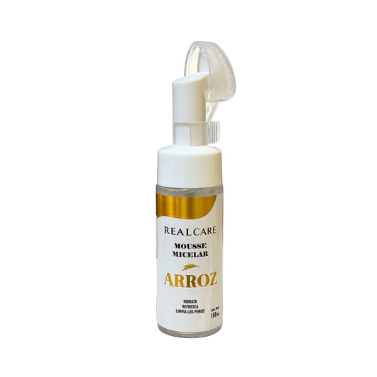 Mousse Limpiador Facial Arroz Real Care