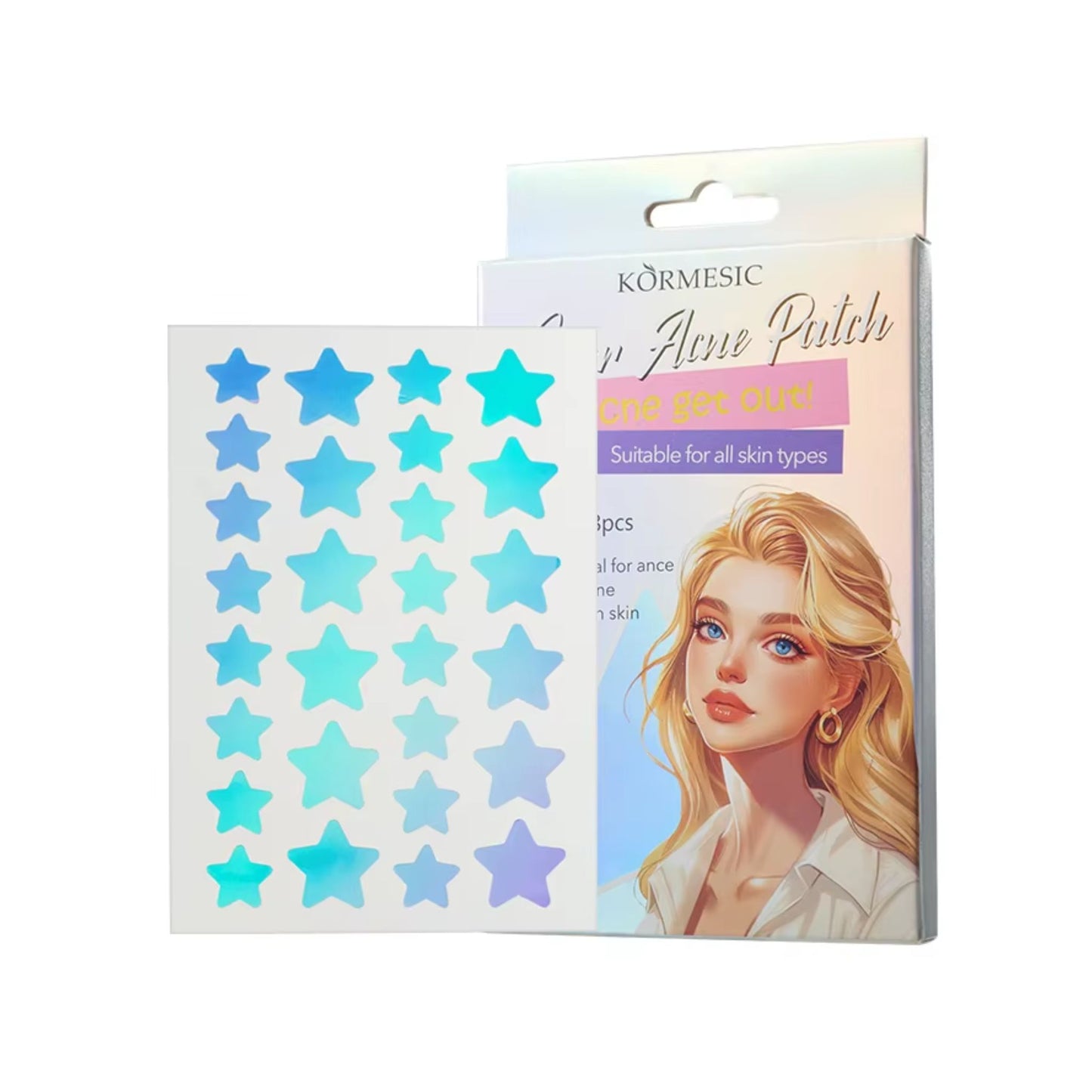 Parches para Granitos de Estrellitas Kormesic 28pcs
