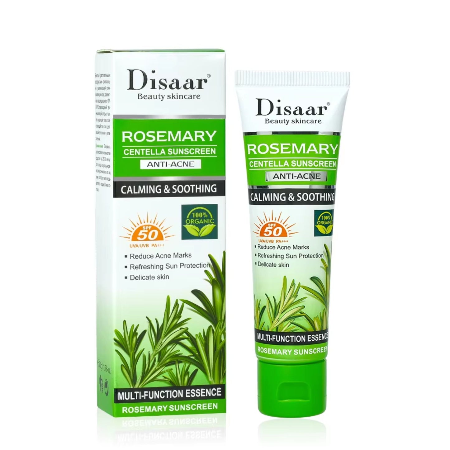 Protector Solar SPF50 Anti-Acne Rosemary Centella Disaar DS5736