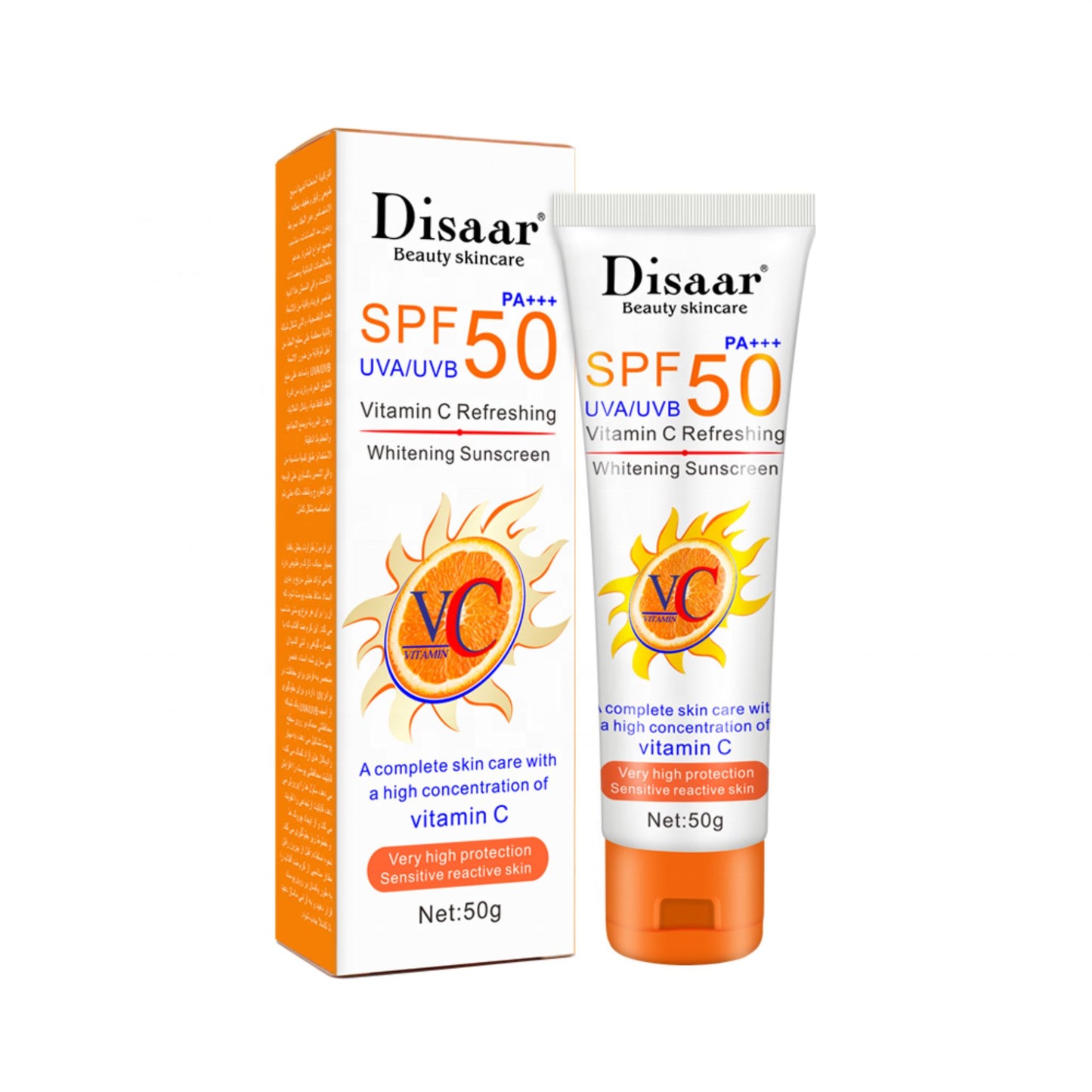 Protector Solar SPF50 Vitamina C Disaar DS330-1