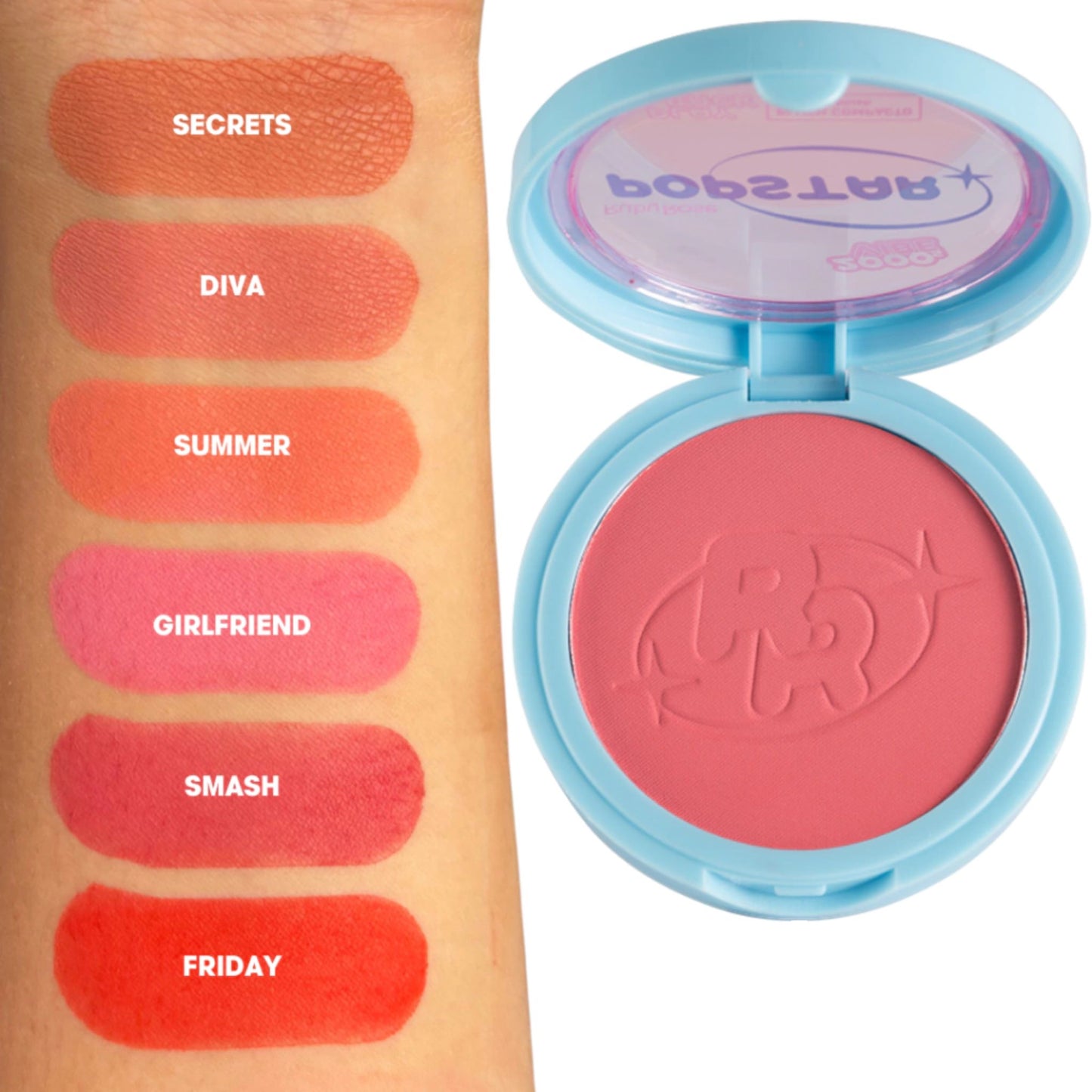 Rubor Compacto Popstar Ruby Rose HBM08