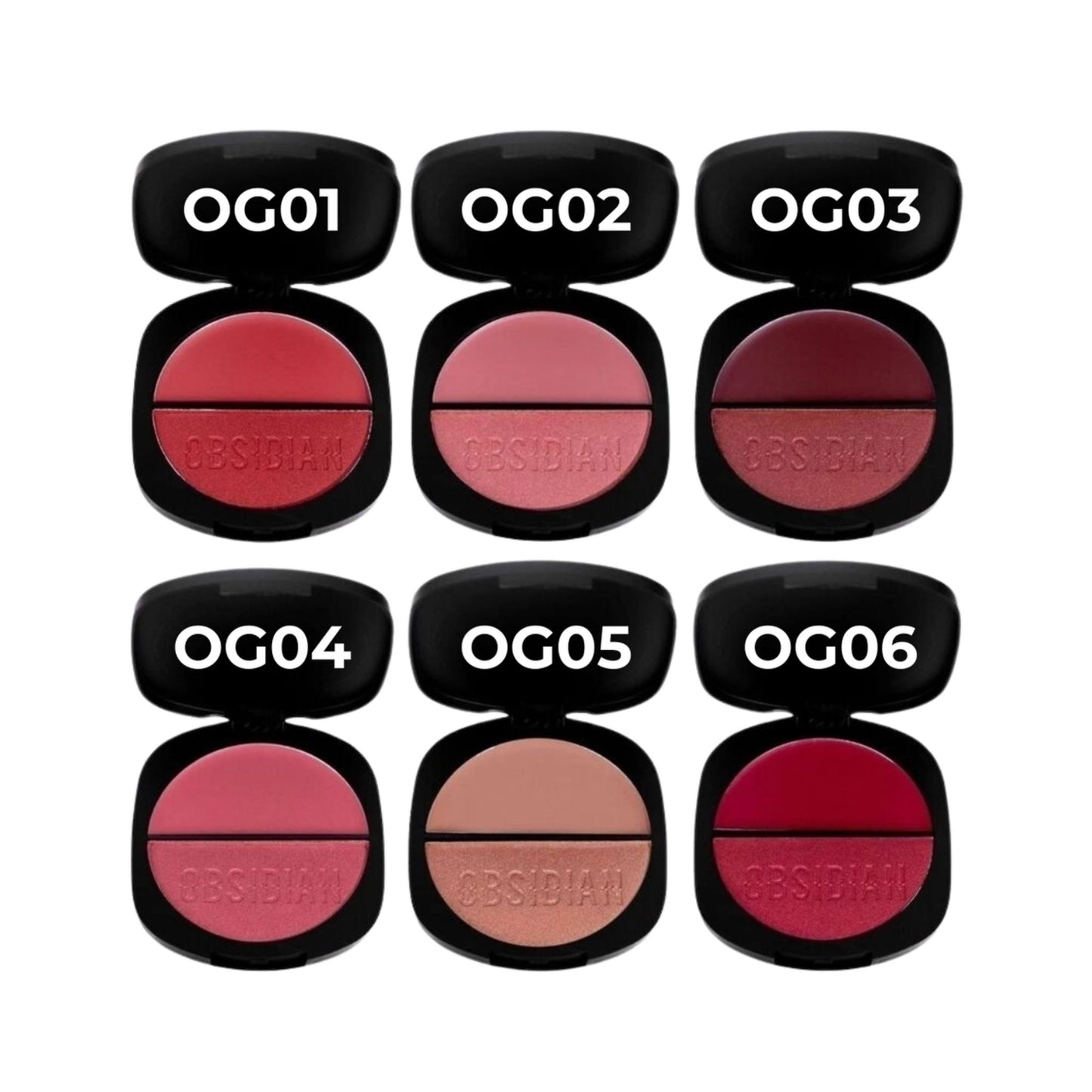 Rubor Duo Obsidian Ruby Rose HB1000
