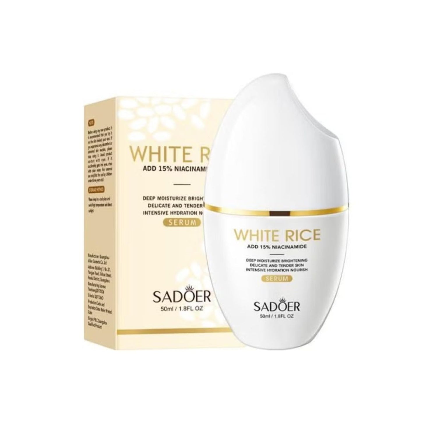 Serum Facial White Rice/Arroz & 15% Niacinamida Sadoer SD14772