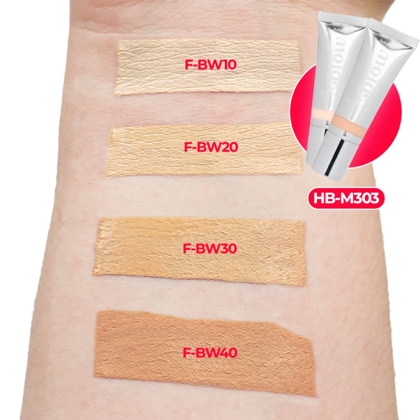 Base Líquida Blow Ruby Rose HBM303