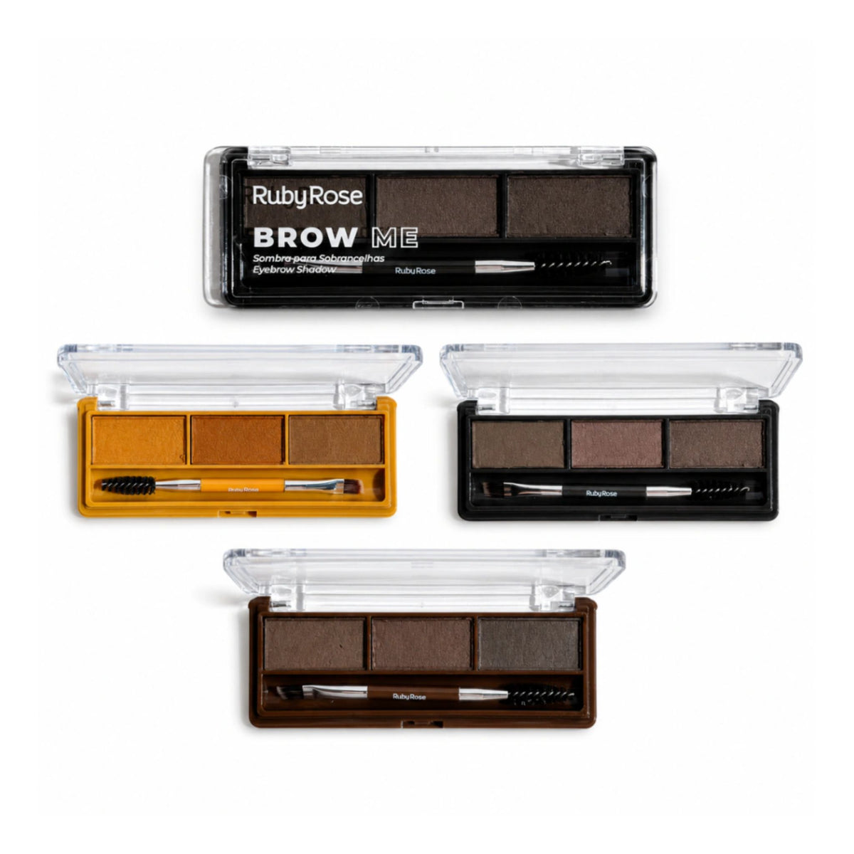 Paletita de Sombras para Cejas Brow Me Ruby Rose HB2516