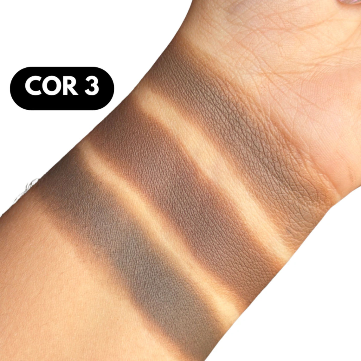 Paletita de Sombras para Cejas Brow Me Ruby Rose HB2516