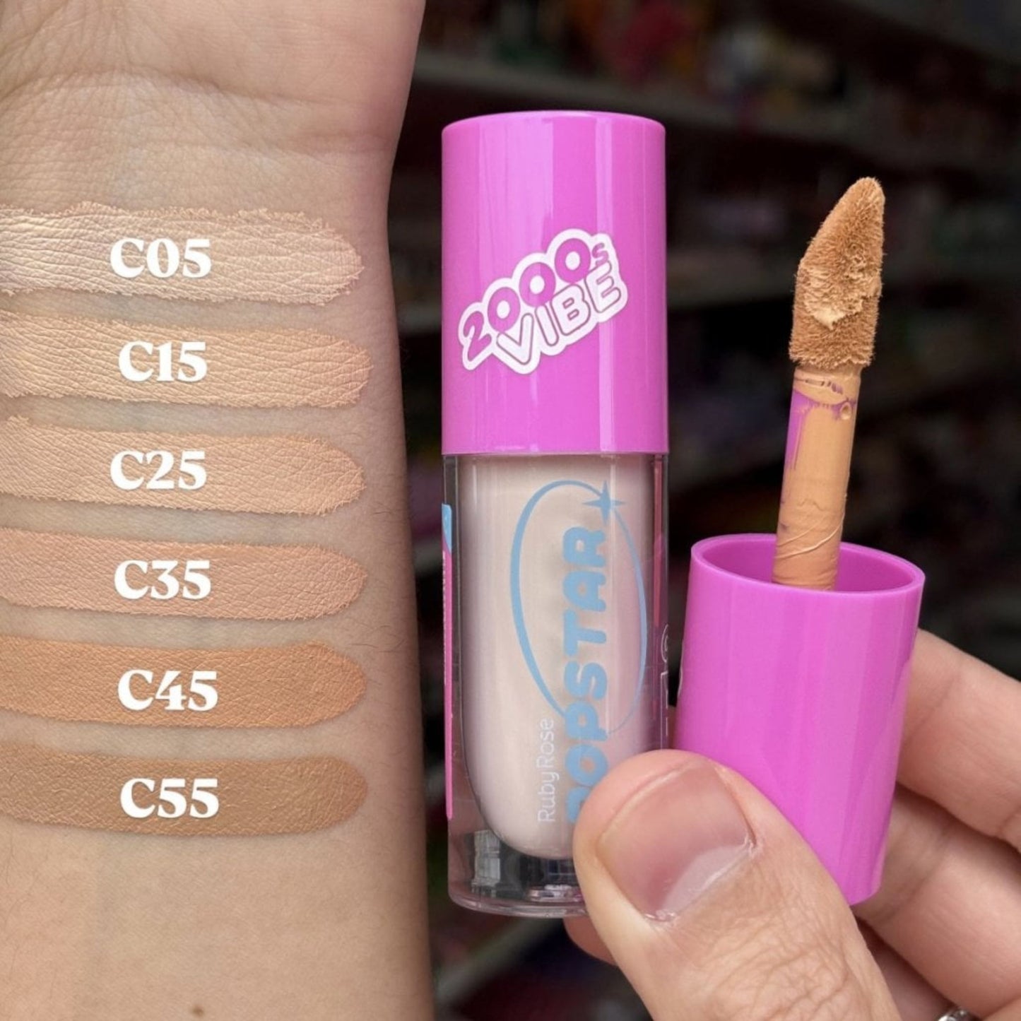 Corrector Líquido Popstar Ruby Rose HBM603