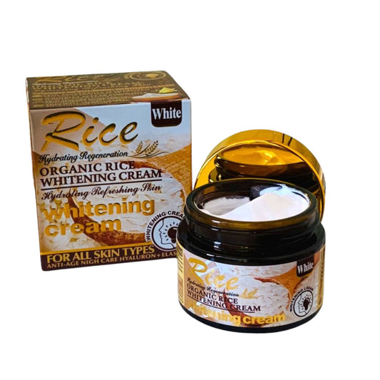 Crema Facial Blanqueadora Arroz Orgánico Wokali WKL747