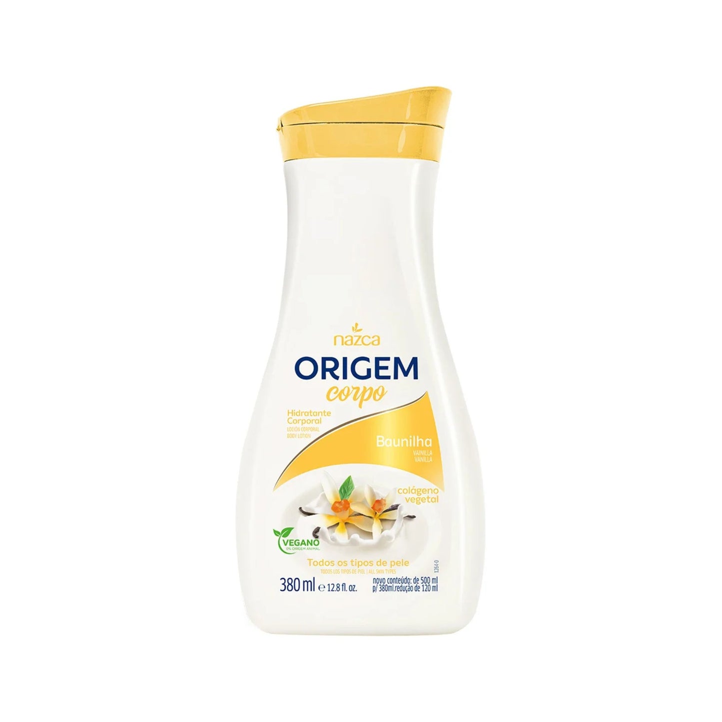 Crema Corporal Nazca 380ml Vainilla