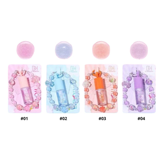 Lip Oil Gloss con Llavero DHermosa HX092