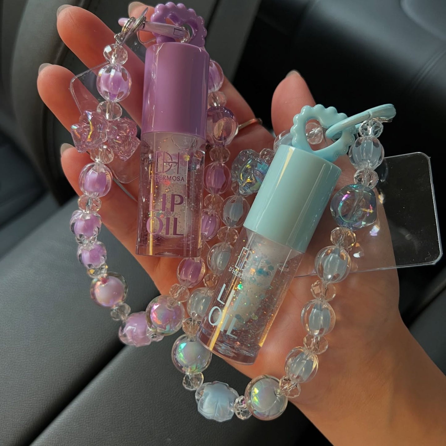 Lip Oil Gloss con Llavero DHermosa HX092