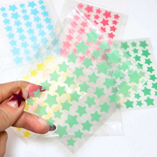 Parches para Granitos de Estrellitas 40pcs Jaysuing