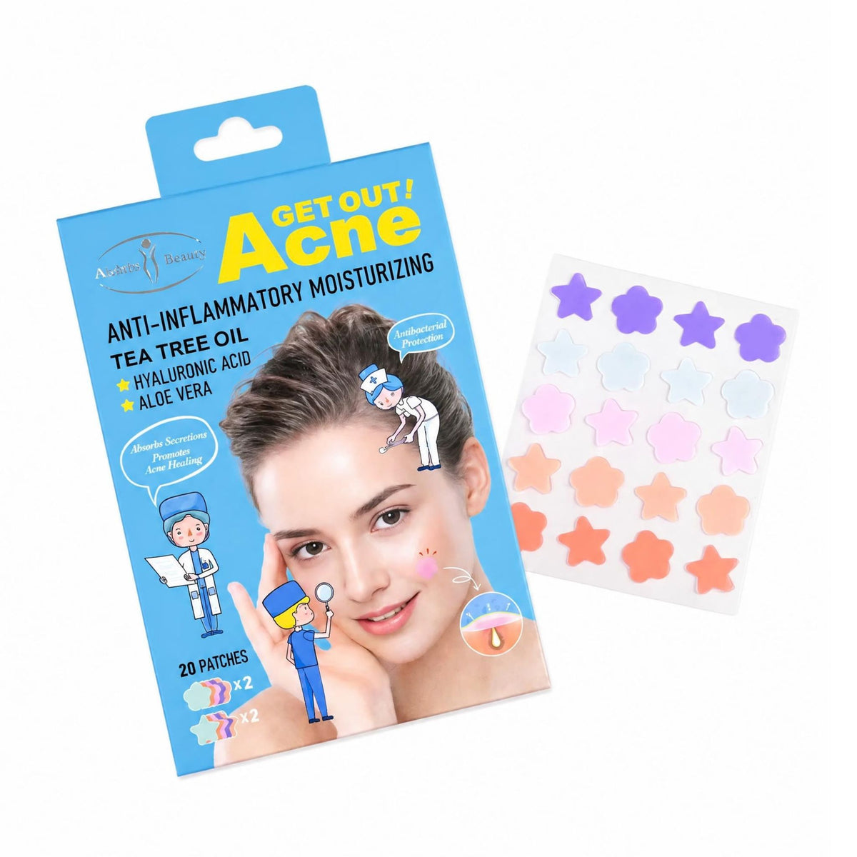 Parches para Granitos Get Out Acne! Aichun Beauty AC3535