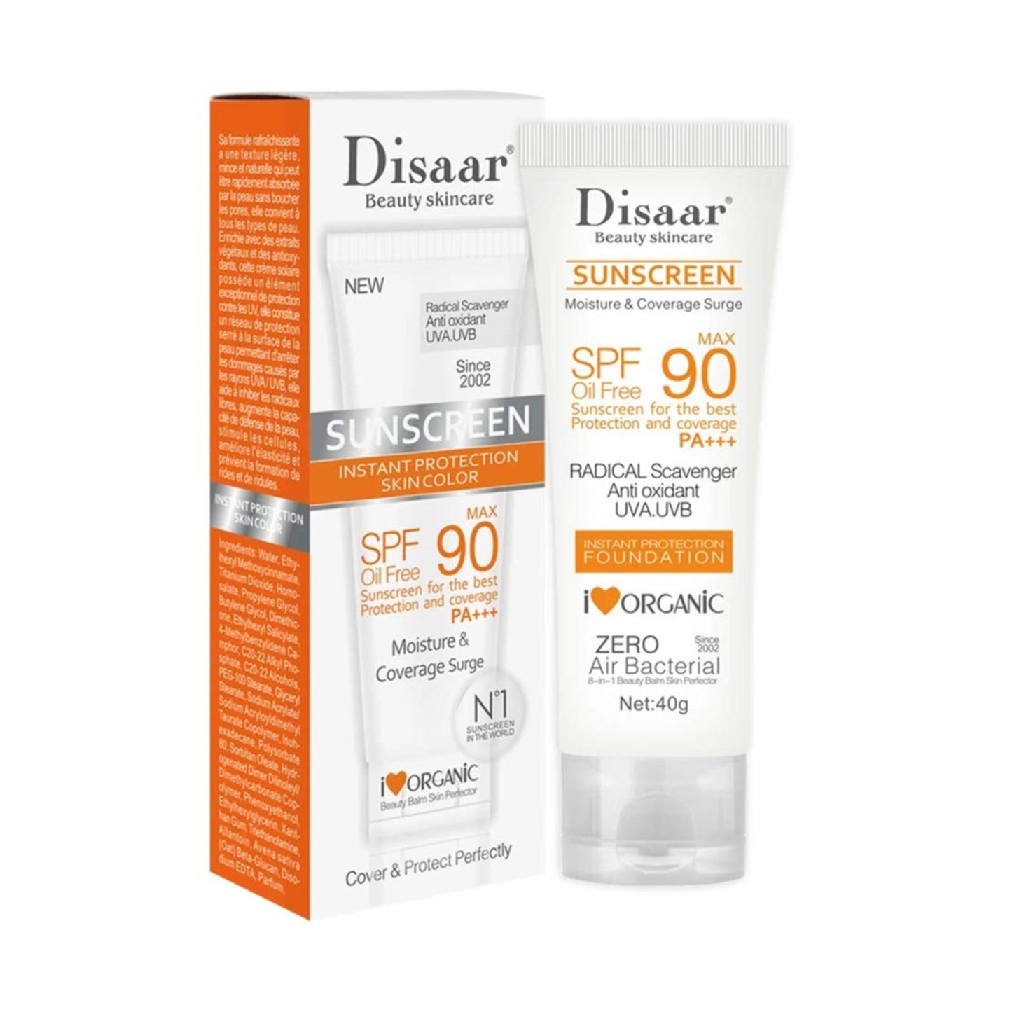 Protector Solar SPF90 Disaar DS313-2