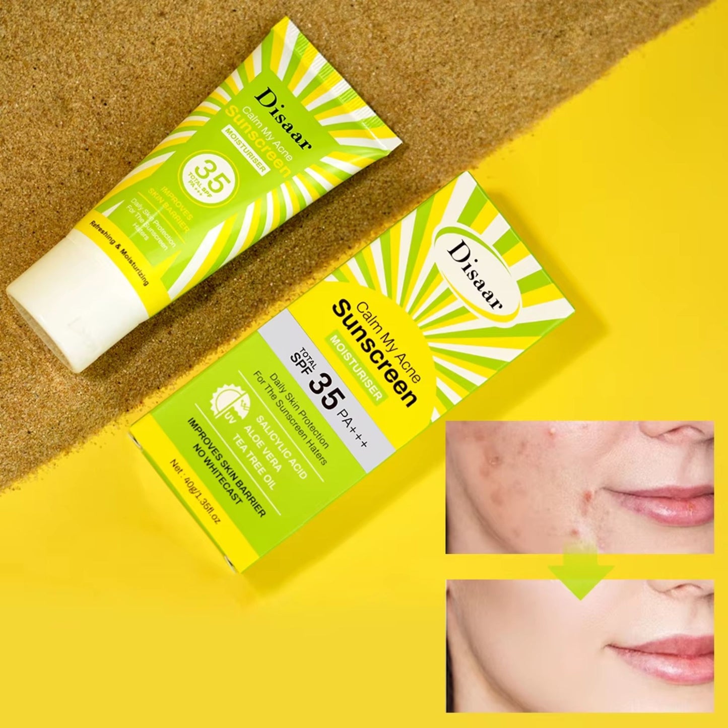 Protector Solar SPF35 Calm My Acne Disaar DS24D03