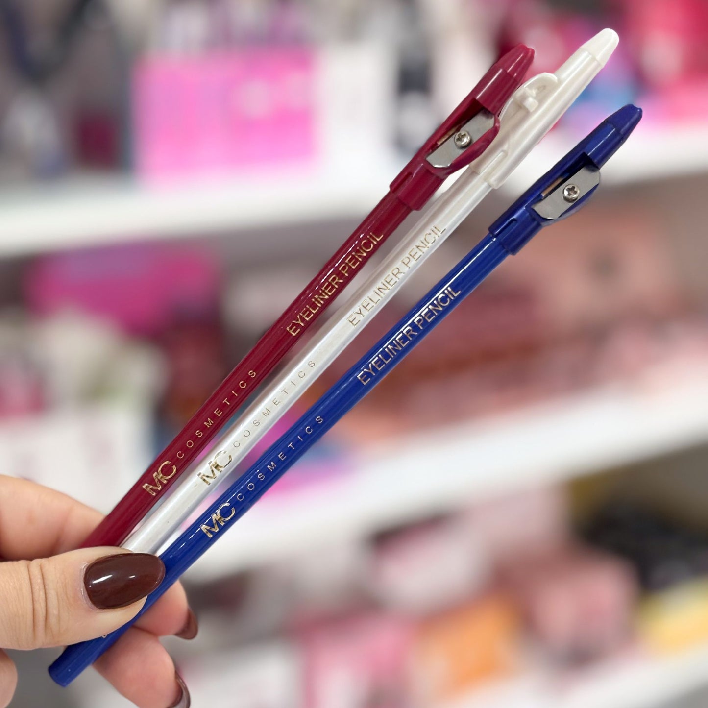 Combo 3 Lápices Tricolor MC Cosmetics